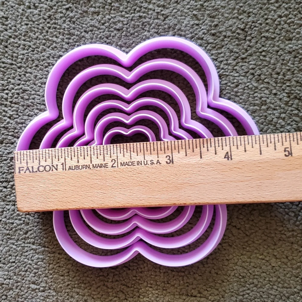 Wilton Nesting Flower Heart Cookie Cutter Sets
